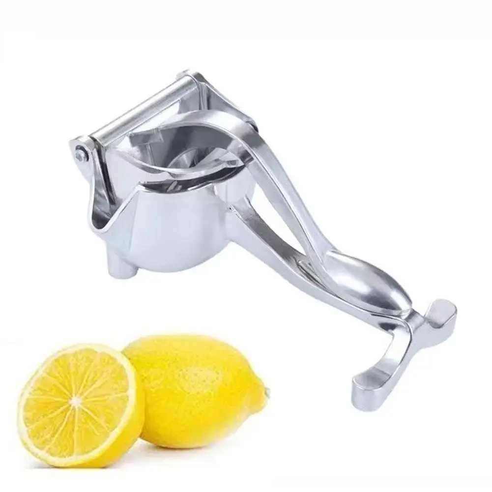 New Aluminum Alloy Manual Juice Squeezer Hand Pressure Kitchen Juice Fruit Juicer Bar Pomegranate Lemon Tool Sugar Orange C V9m6