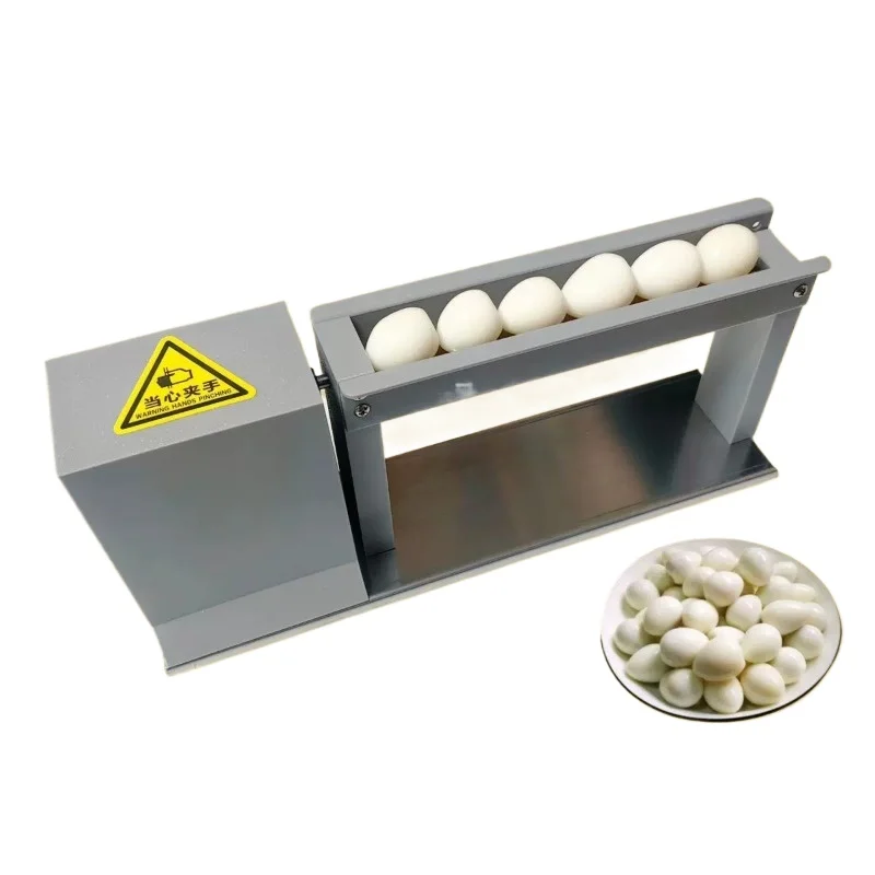 Household semi-automatic quail egg peeling machine, small electric egg peeler