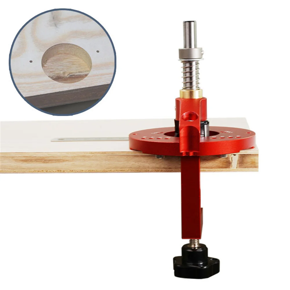 K50 35MM Cup Hinge Punch Jig Hole Drill Guide Forstner Drilling Bit Wood Cutter Carpenter Multifunctional Woodworking DIY Tool