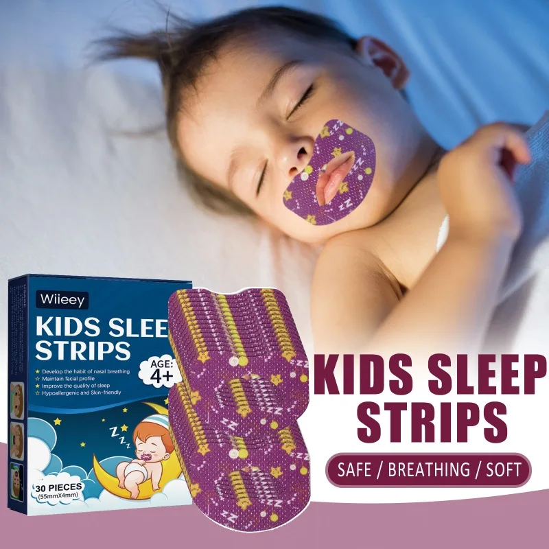 

Mouth Breathing Correction Patch Prevent Snoring While Sleeping Breathe At Night Improve Sleep Children Mouth Open Sealing Patch