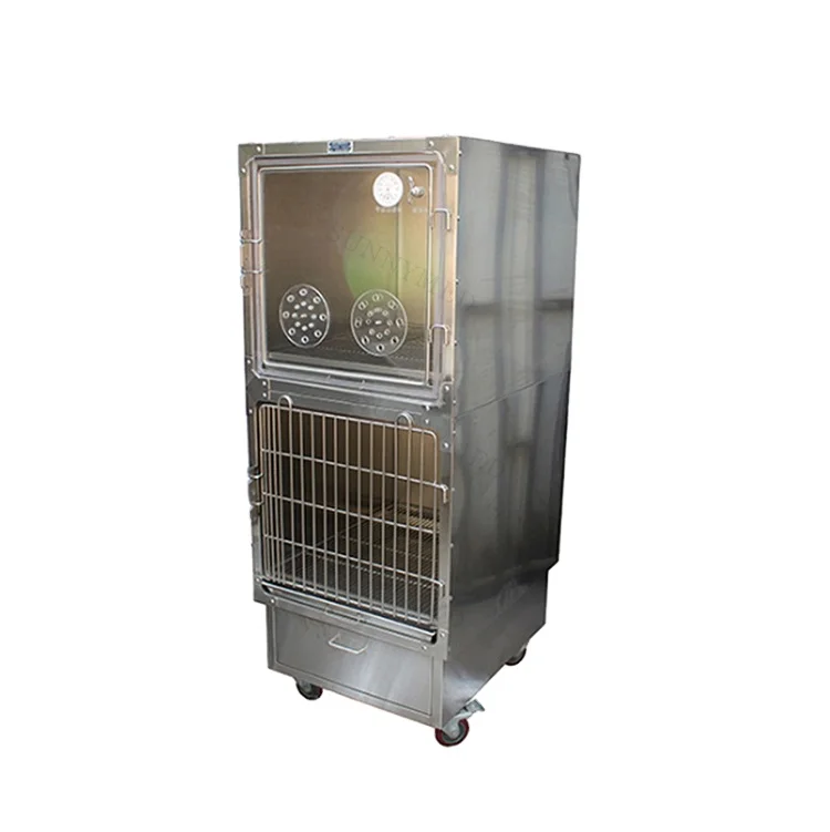 SY-W030 Oxygen Cage Stainless Steel Animal Cages for Dog Cat