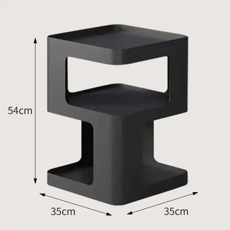 طاولات بجانب السرير ضيقة إسكندنافية خزانة مساعدة قابلة للإزالة طاولات بجانب السرير فندق متعدد الوظائف أثاث منزلي كومودينو GG #4