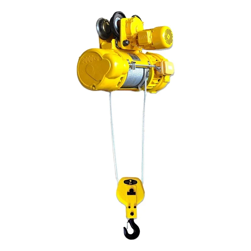 Top Quality Competitive Price 440V DPC CD1 5000Kg 18 Meter Wire Rope Electric Lifting Hoist Battery Powered Hoist Chain Hoists