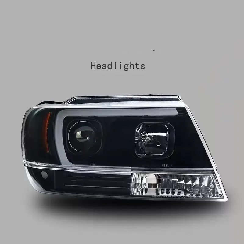 Car Head lamp Led Headlight for Jeep Grand Cherokee 99-05 DRL Daytime Running Light Turn signal