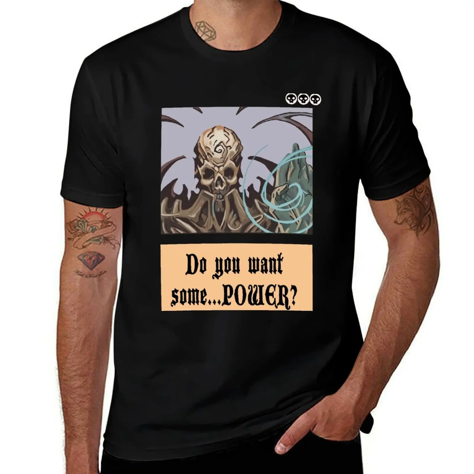 

Necropotence T-Shirt t shirts for man graphic tees graphic t shirts for man anime tshirt T-Shirt