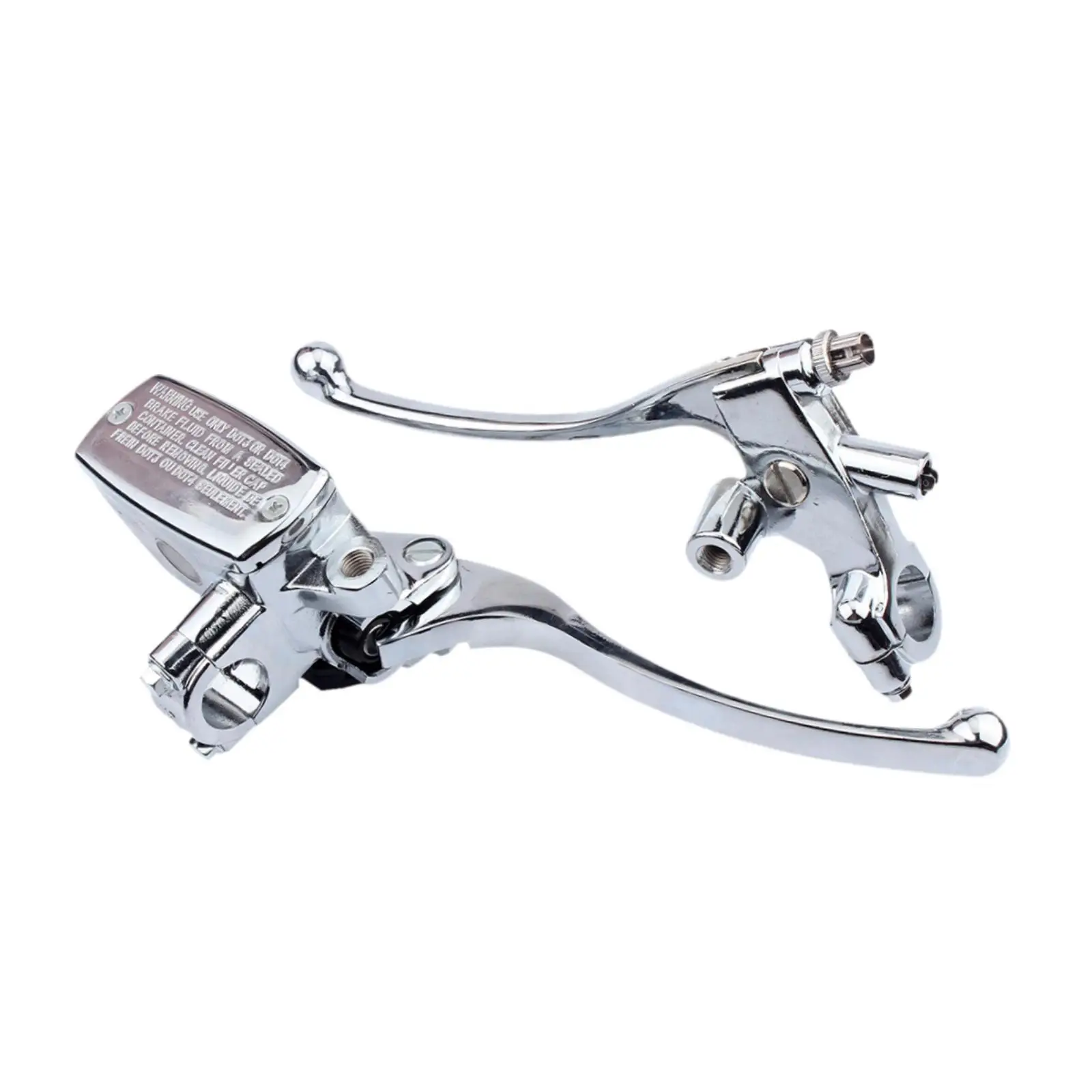 

Motorcycle Handlebar Brake Clutch Master Cylinder Hydraulic Aluminum Set for 22mm Universal Motorbike Parts