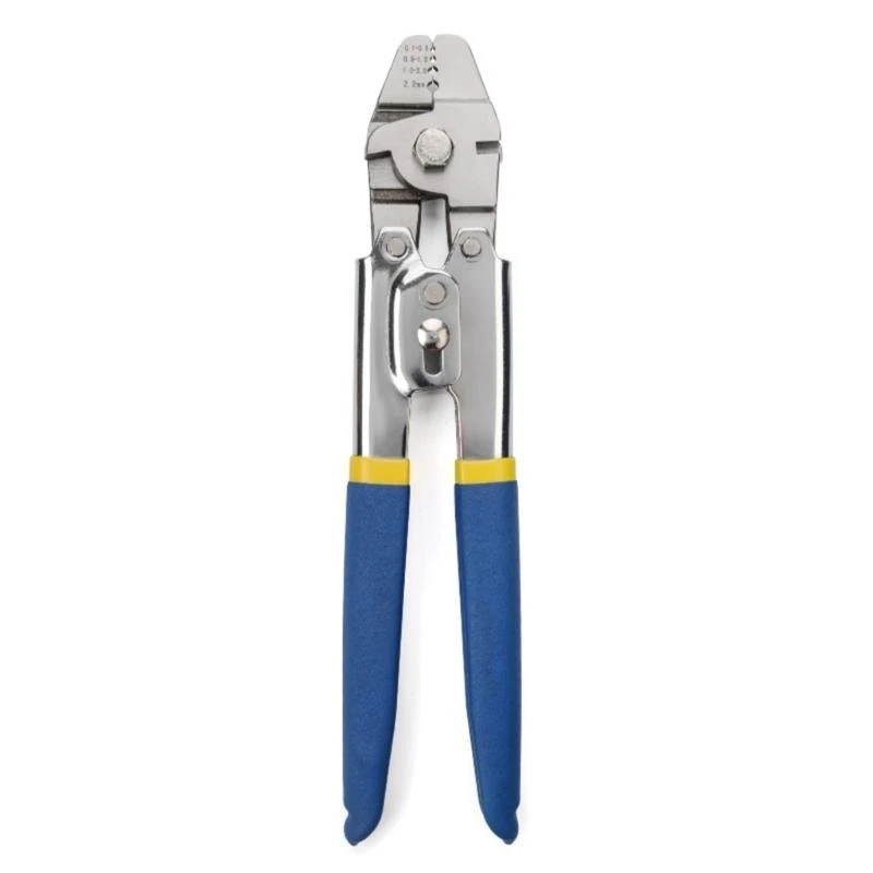652F Crimp Wire Rope Crimping Tool for Cable Railing Hand Swaging Tool for Aluminum Oval Sleeves Double Ferrules Plier