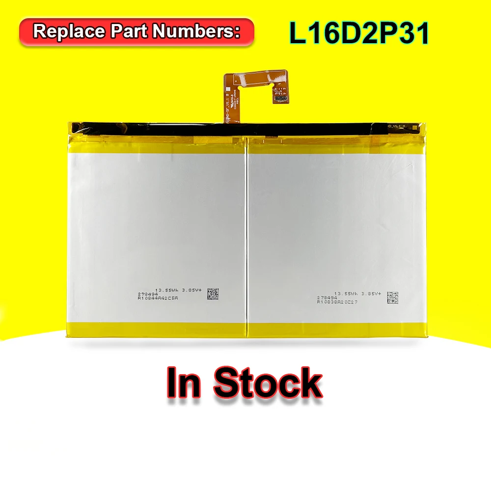 100% New L16D2P31 Battery For Lenovo TAB4 10 PLUS TB-X304L X304F TB-X704F X704L TB X705F X504F X504L Tablet 7000mAh With Tools