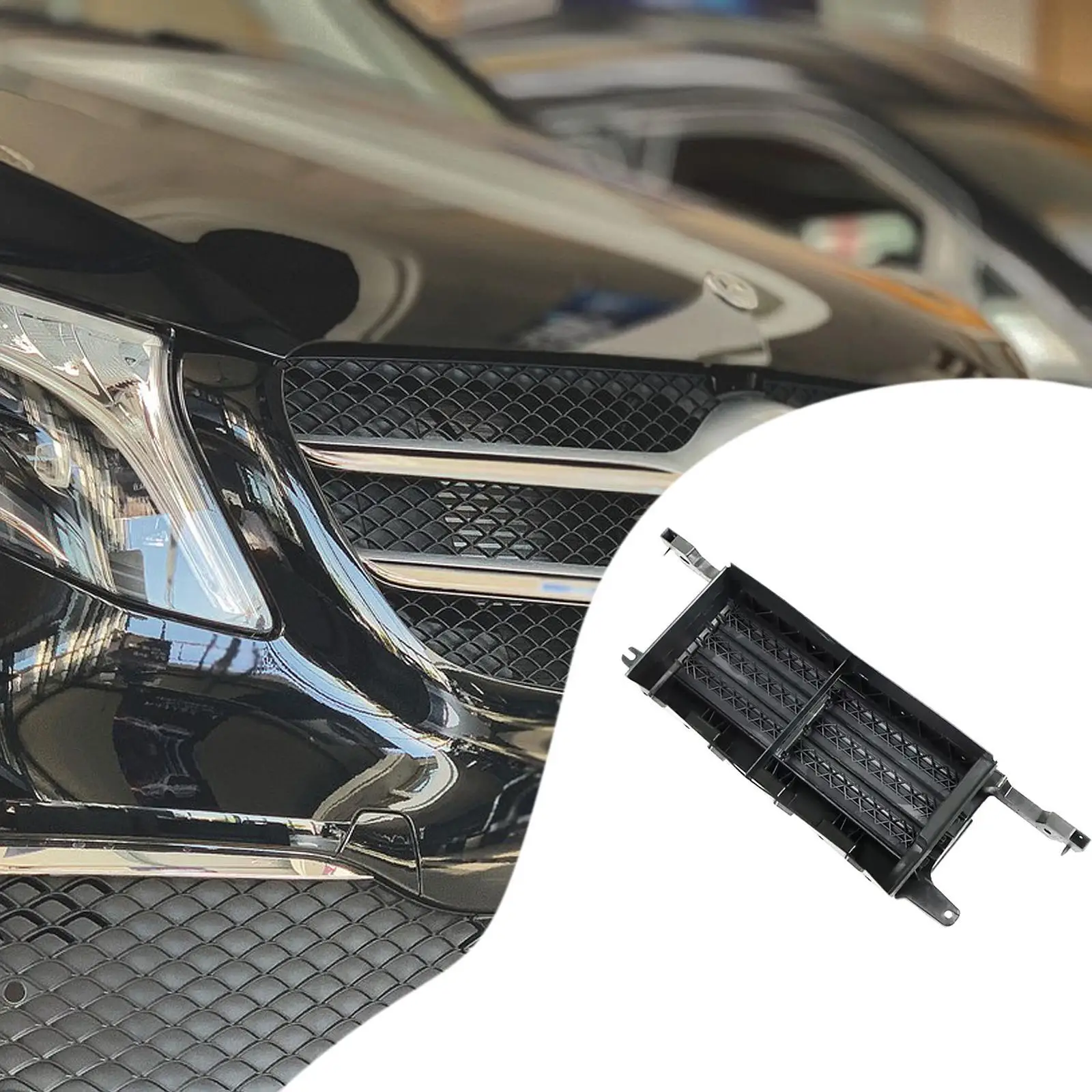 

Решетка радиатора переднего бампера для Ford F-150 2021-24, затвор с воздушным потоком в сборе