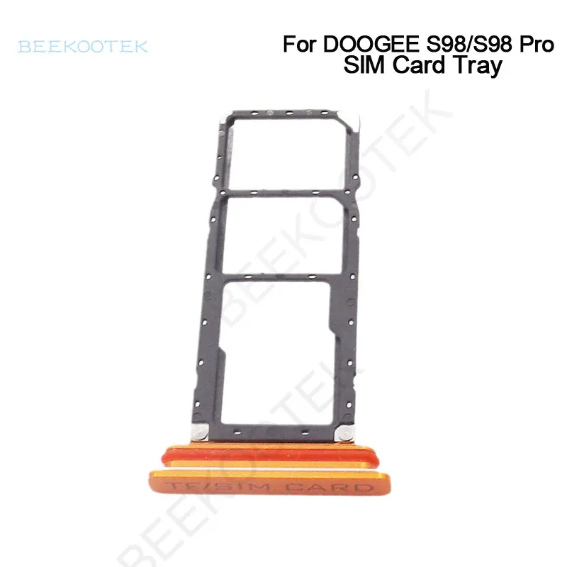 New Original DOOGEE S98 S98 Pro SIM Card Cell Phone Sim Tray Card Holder Slot Accessories For DOOGEE S98 Pro Smart Phone