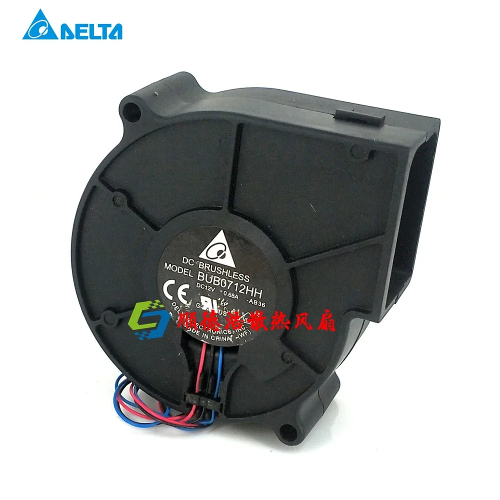 Baru untuk delta BUB0712HH 12V 0.68A 7530 proyektor kipas pendingin kipas turbin