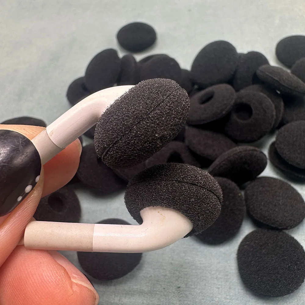 25 أزواج 50 قطعة 18 مللي متر رغوة ياربود سماعة الأذن نصائح سماعة بطانة للأذن وسادة استبدال الإسفنج يغطي لسماعة MP3 MP4