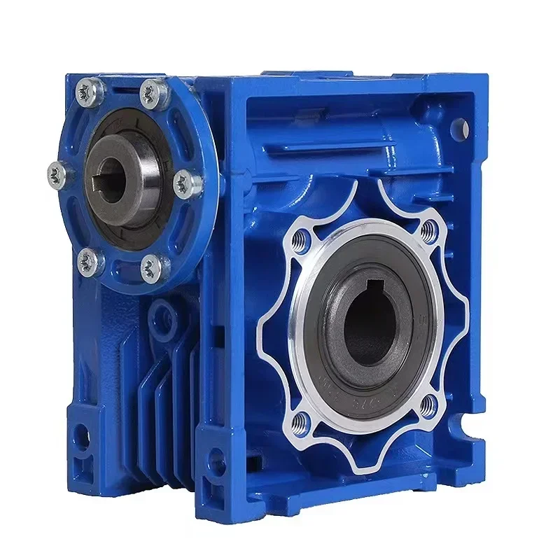 NMRV090 Wpa Worm Gear Reducer Hollow Shaft Motor Speed Variator Bevel Helical Gearbox for Package Furnace Machine