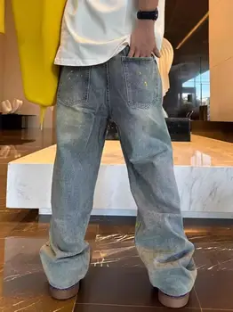 10 best sales Calça jeans com fivela falsa - №8