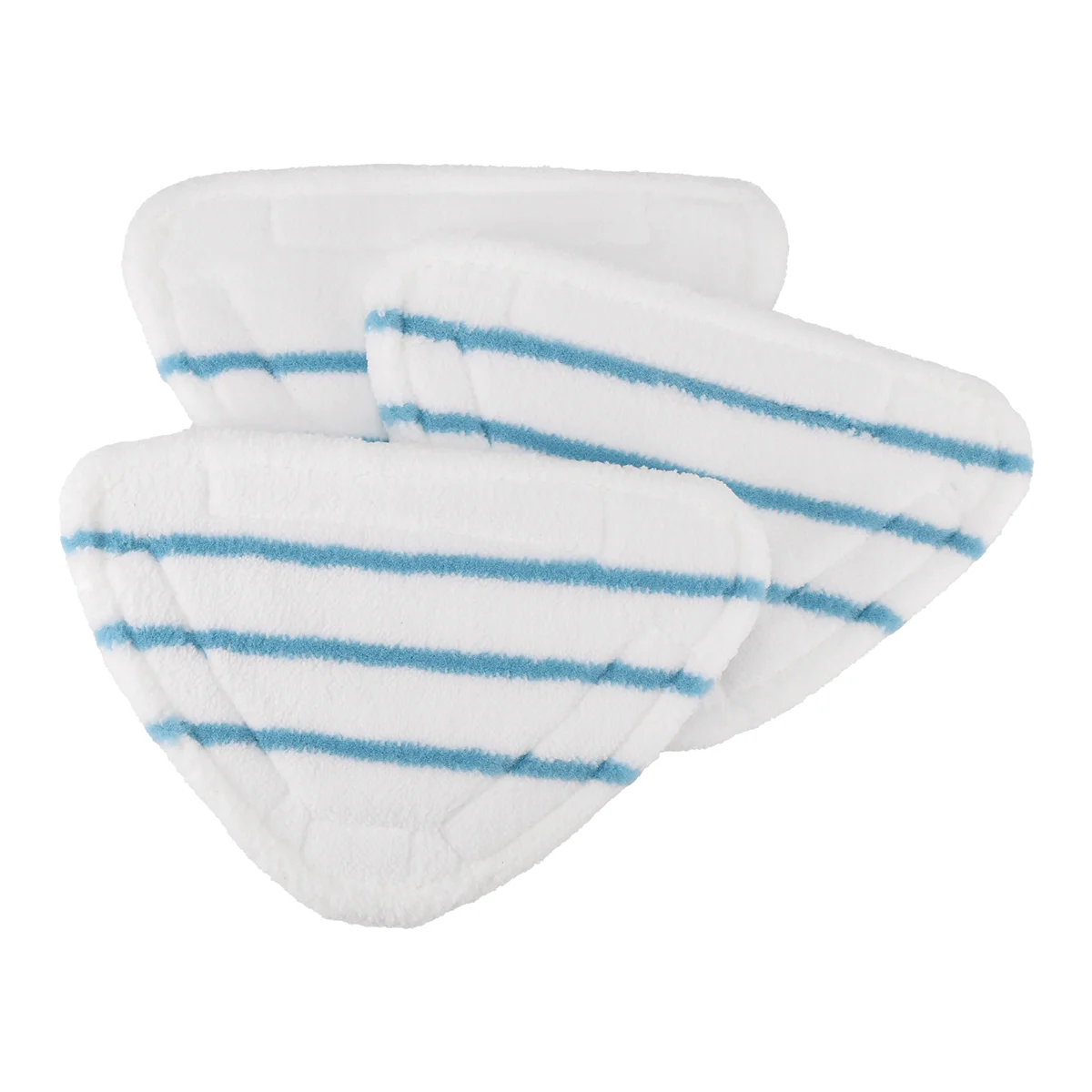 X09A3Pcs Steam Mop Replacement Pads Triangle Washable Cloth Cleaning Floor Microfiber Mop Head Pad Steam Mop Fittings