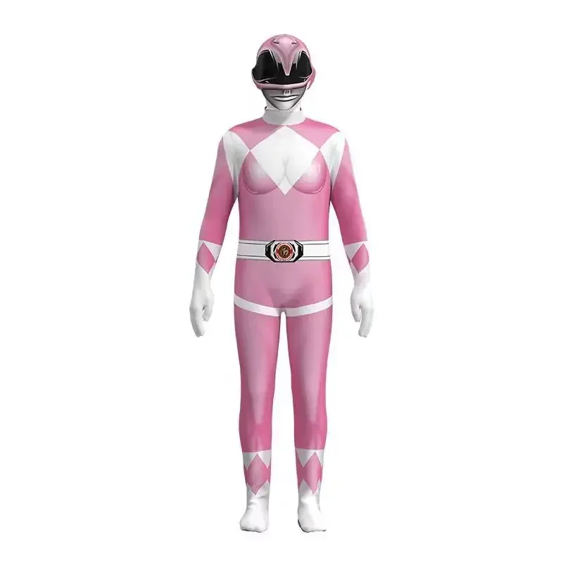 Volwassen Samurai Sentai Shinkenger Rangers Kostuum Volwassen Superheld Cosplay Halloween Verjaardagsfeestje Jumpsuit Zentai Pak