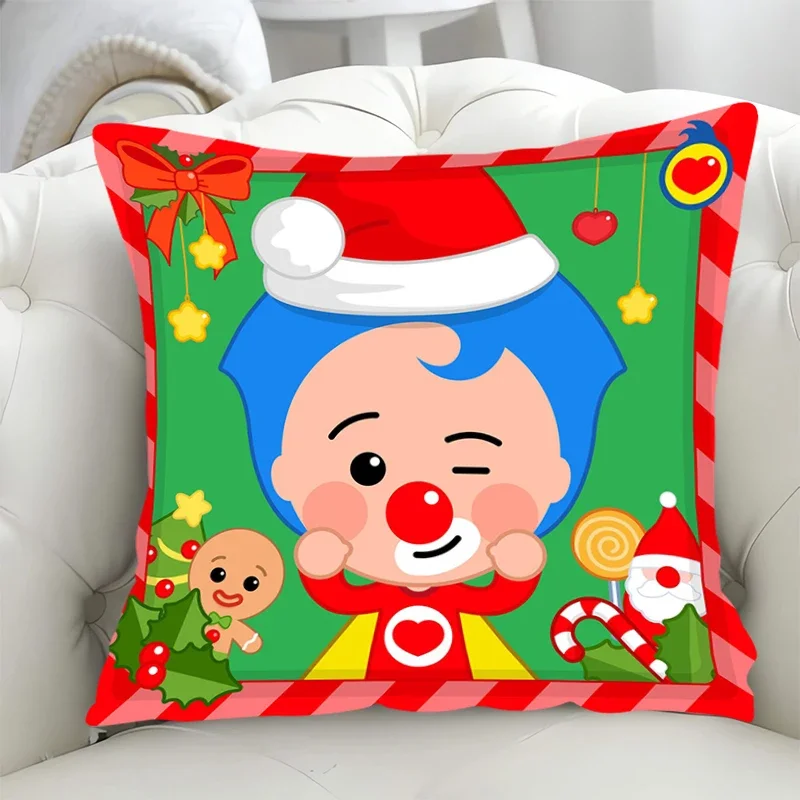 Cushion Covers 45x45 P-Plim Plim Decorative Pillowcases 40x40 Fall Decor Lounge Chairs Pillow Hugs Short Plush Duplex Printing