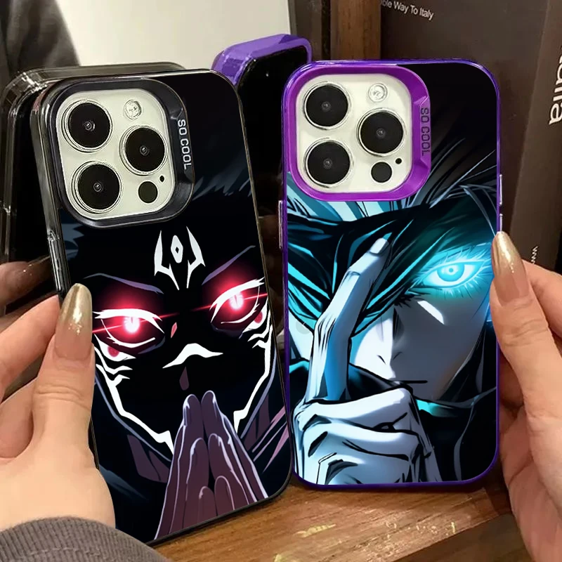 Coole Jujutsu Satoru Gojo Handyhülle für Samsung Galaxy S26 S25 S24 S23 S22 S21 S20 Ultra Edge Plus 4G 5G Anti Fall Matte Cover