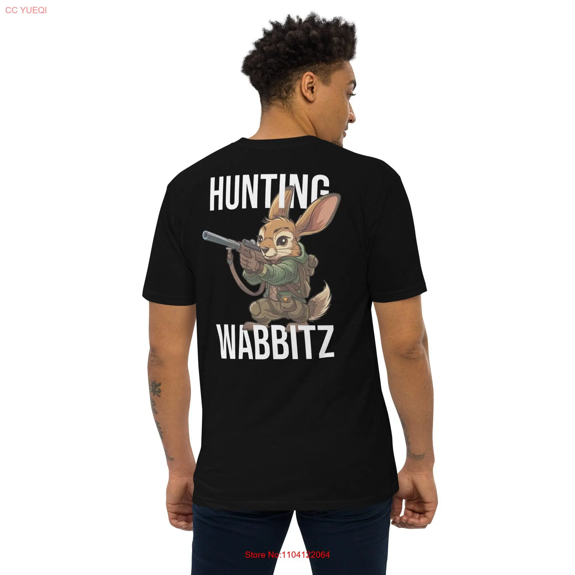 Hunting Wabbitz Rap T Shirt Men's Premium Inspired by J Cole long or short sleeves