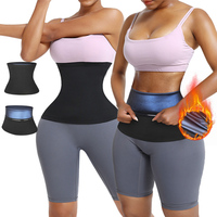 Sauna Waist Trainer Slimming Belt Women Gym Fitness Cincher Belly Control Corset Sweat Fat Burning Women Body Shaper Weight Loss