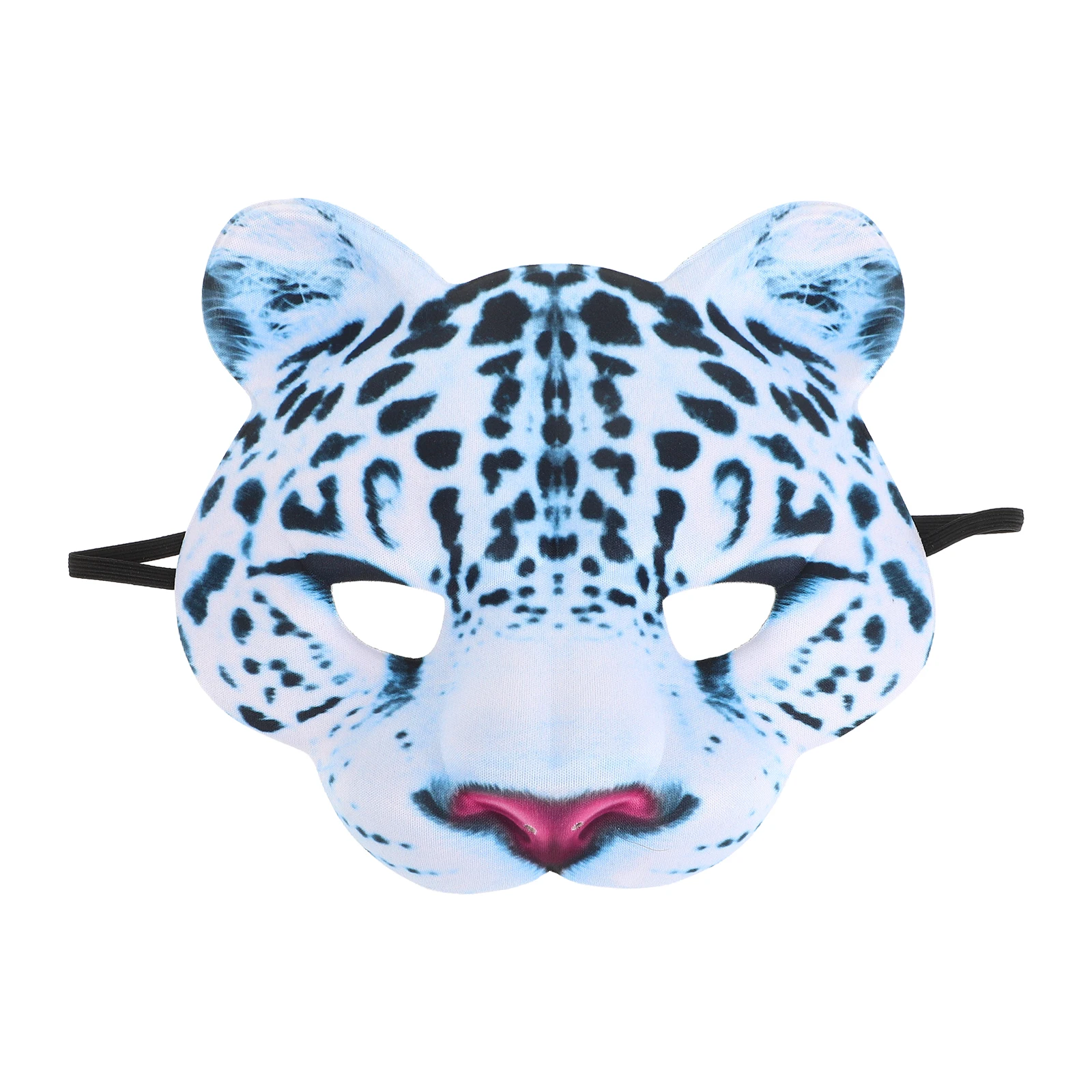 

EVA Animal Mask Leopard Half Face Design for Halloween Christmas Party Costume Accessories Kids Role Play Toy