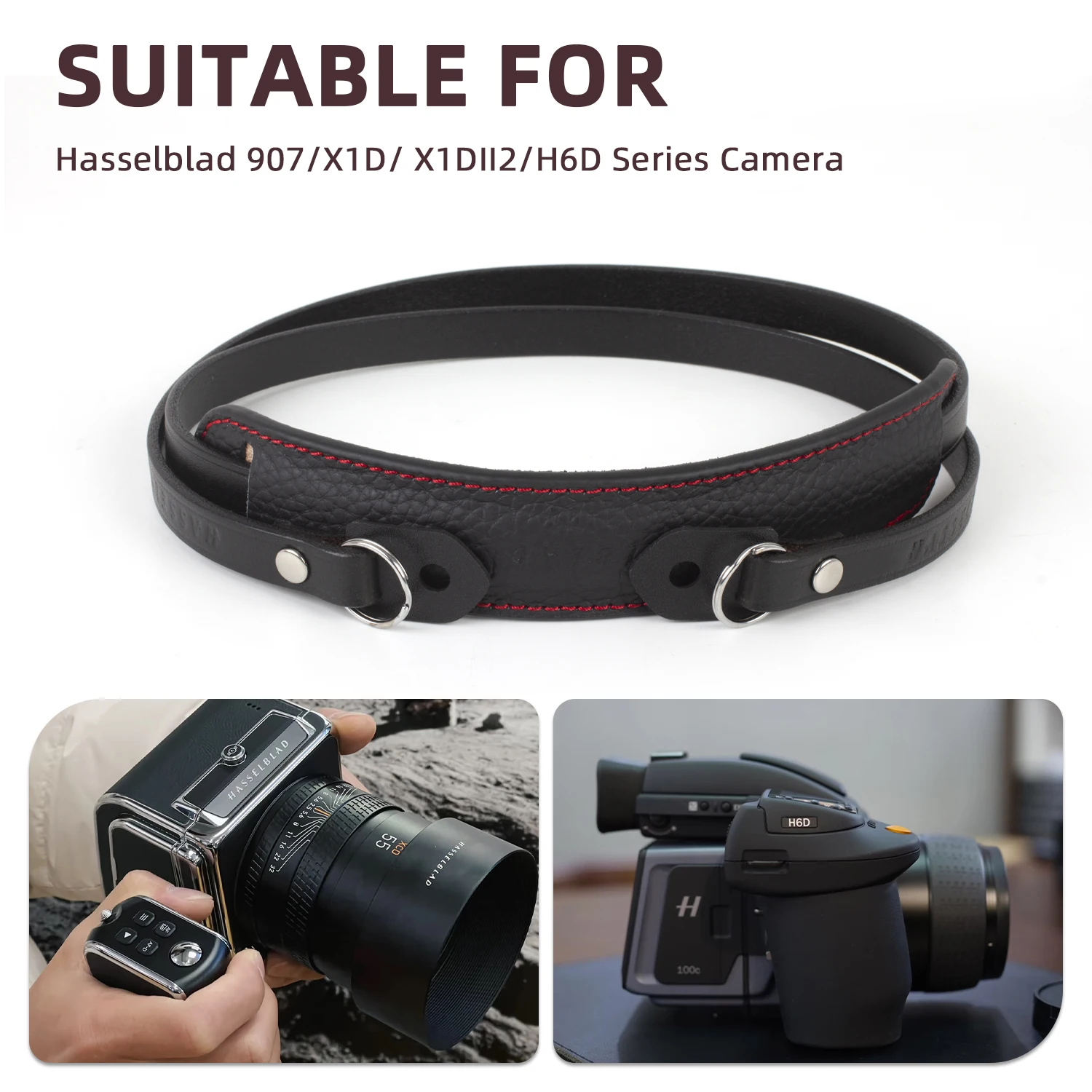 Leather Neck Shoulder Strap for Hasselblad 907 X1D X1DII2 H6D series