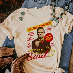 Better Call Saul tshirt women designer comic manga t shirt female funny streetwear Japanese clothes