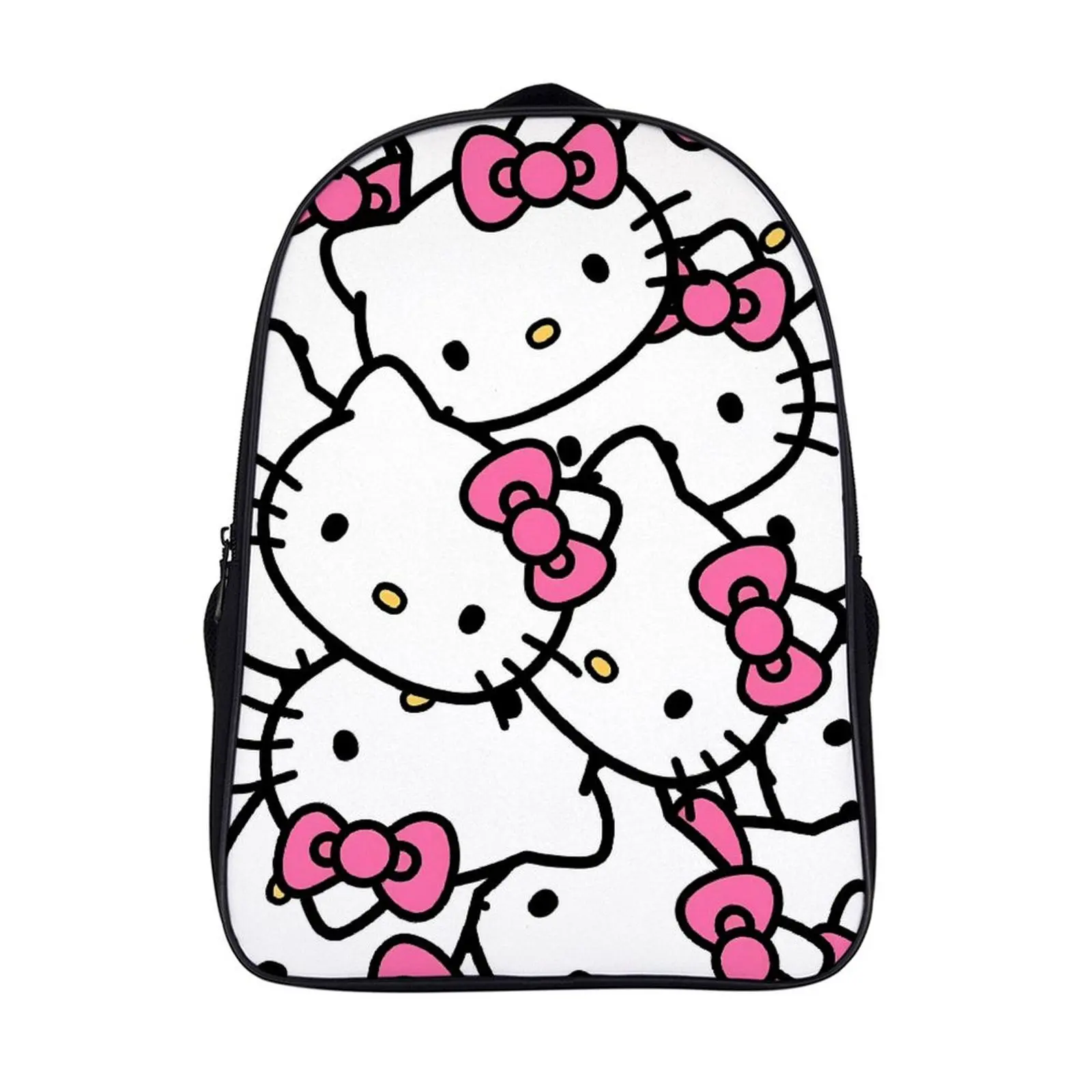 

Fashion Student's Backpack Cartoon Sanrio Hello Kitty School Bag 16 Inch 2 Compartment Backpack Student Schoolbag