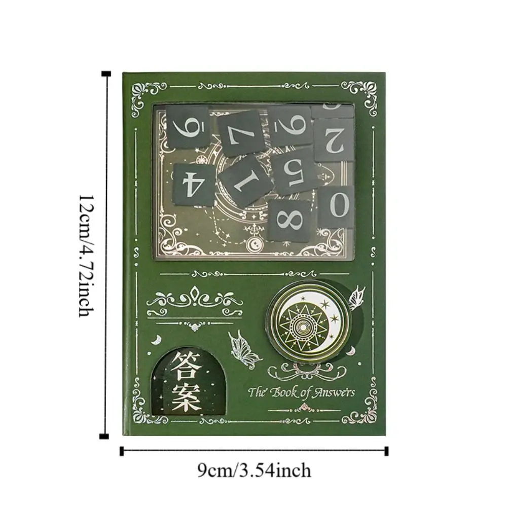 Decompression Color Inner Page Small Notepad Shaking Gashapon Mahines Square Writing Pad Portable Diary Answer Book Diary