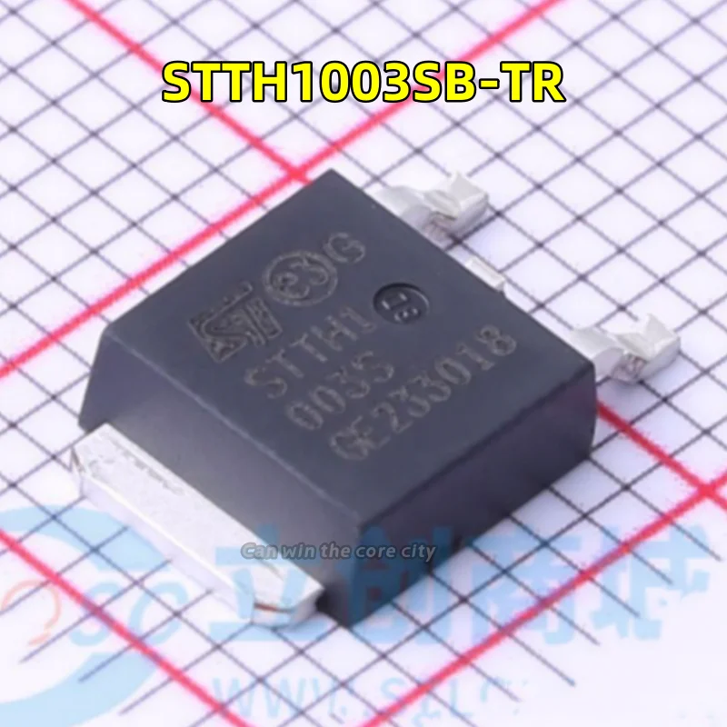 1-100 PCS/LOT Brand new original STTH1003SB-TR STTH1003SB STTH1003 TO252 300V 10A high efficiency diode