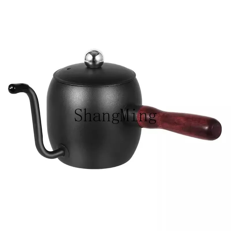 

XH stainless steel coffee pot, hand-brewed pot, household outdoor ear-hanging long mouth thin mouth pot, coffee utensils