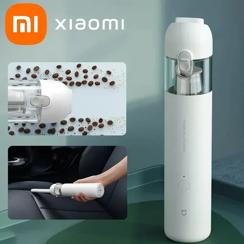 

XIAOMI MIJIA Handy Vacuum Cleaner Household Handheld Large Suction Car Car Wireless Charging