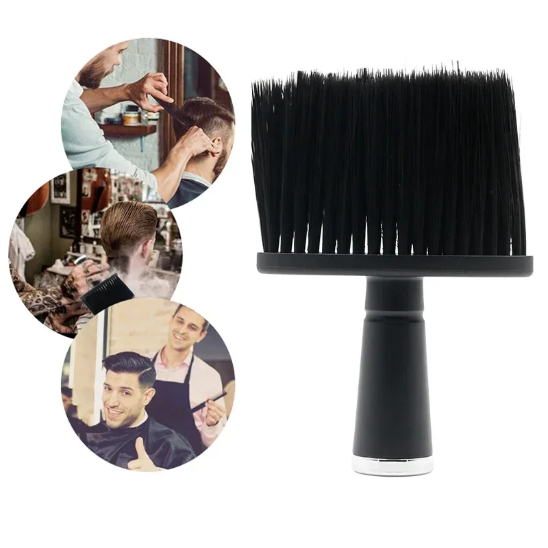 Barber Remove Soft Hair Brush Neck Face Duster Hairdressing Hair Cutting Cleaning Brush Salon Styling Hairdresser Clean Tools