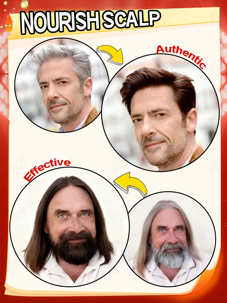 مصل الشعر المضاد للرمادي | شعر رمادي عكسي في أسابيعين! اشتر 3 واحصل على 2 مجانًا، الأكثر مبيعًا الآن #3