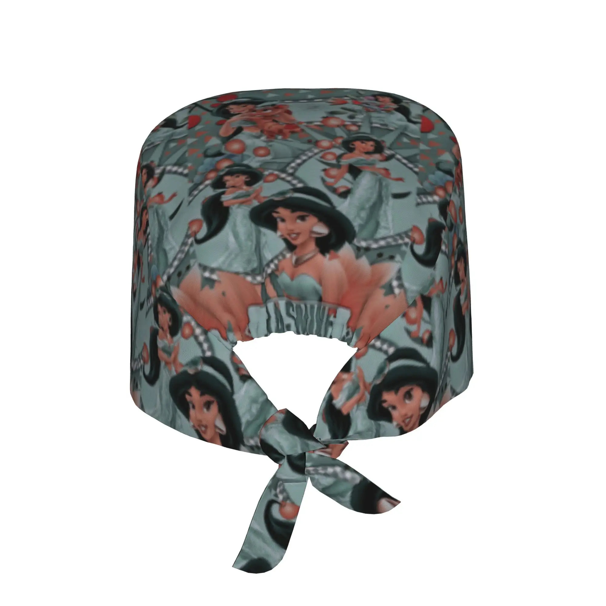 Custom A-Aladdines Anime Cleaning Working Cap Comfortable Unisex  Scrub Cap Surgicals Hat Nurse Scrubs Hat Nurse
