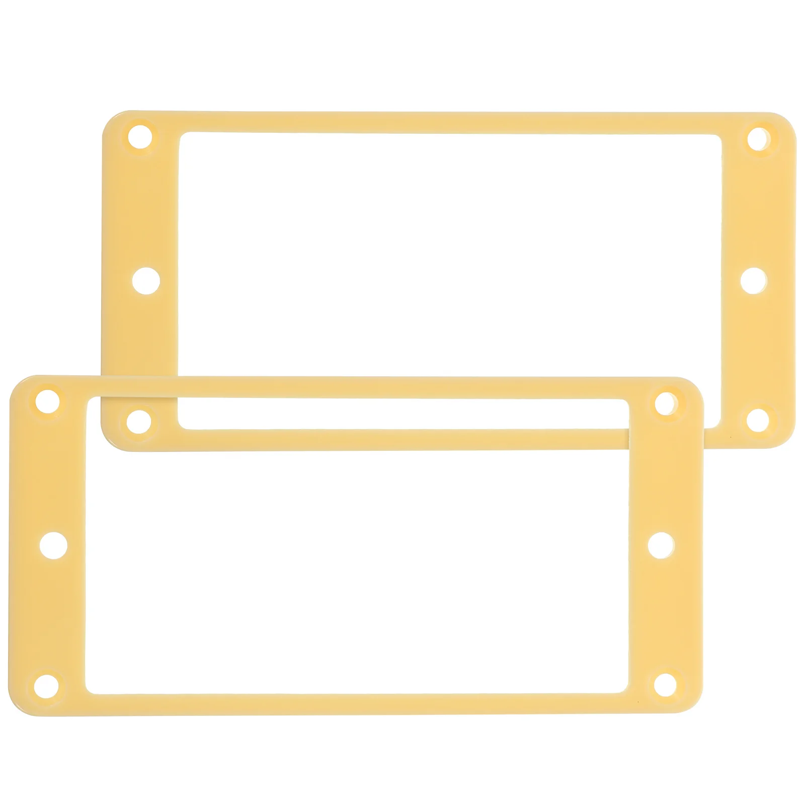 

2pcs Guitar Pickups Frame Plastic Cover Durable Electric Replacement Part Protective Sound Pickup Supplies Guitar Components