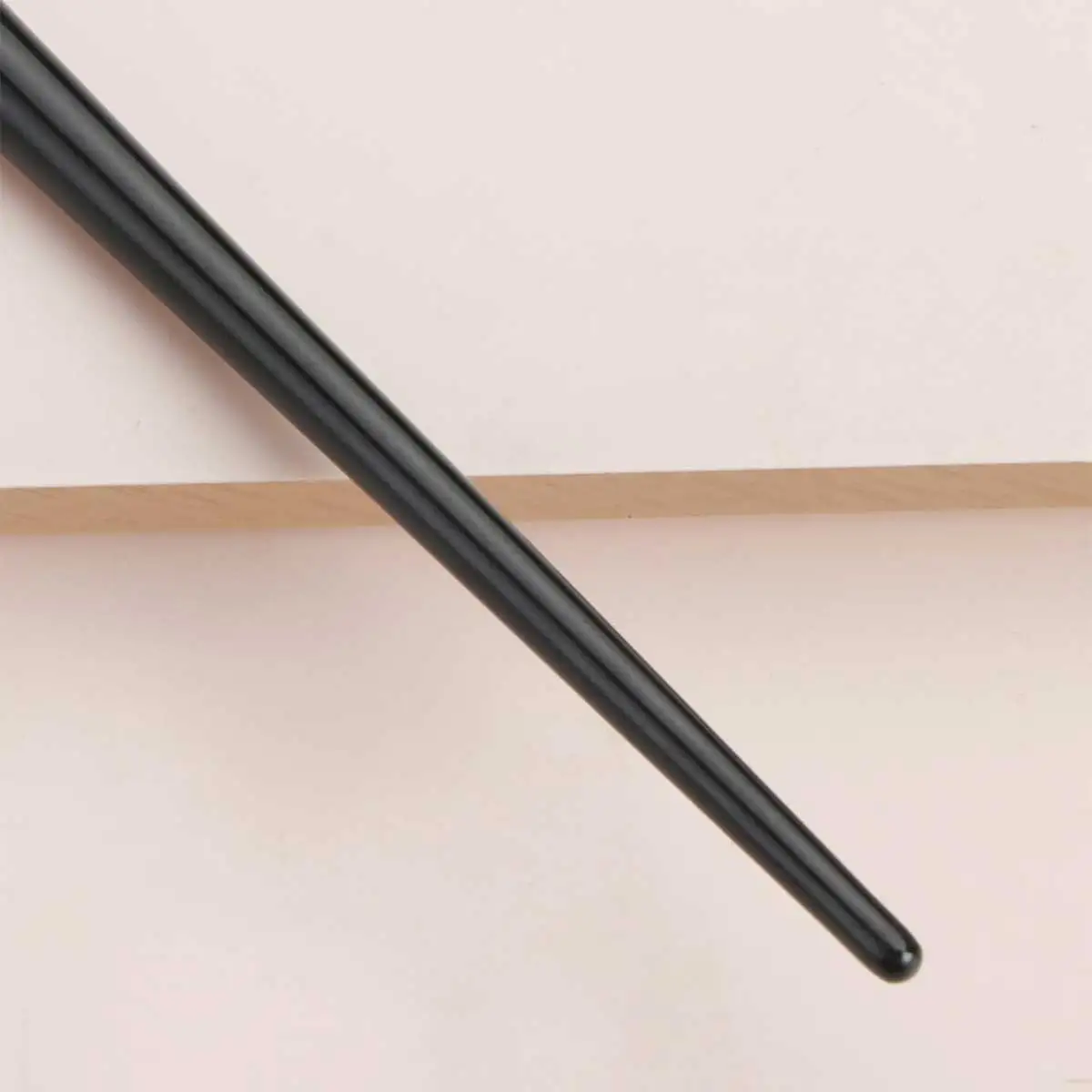 فرشاة رموش، قطعة واحدة من فرشاة مكياج خشبية كلاسيكية محمولة ومجعد طبيعي لماسكارا لتعويض العرض #5