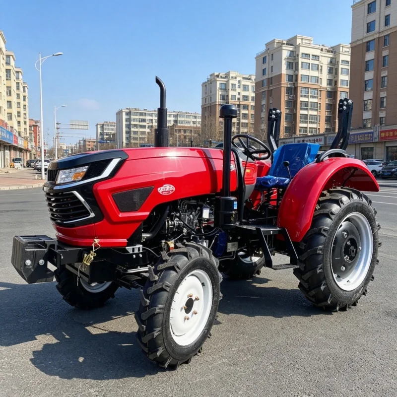 Customized Wheeled Rotary Tilling Equipment, Wheeled Cultivator, High-Quality Preferred Equipment for Farmland Cultivation