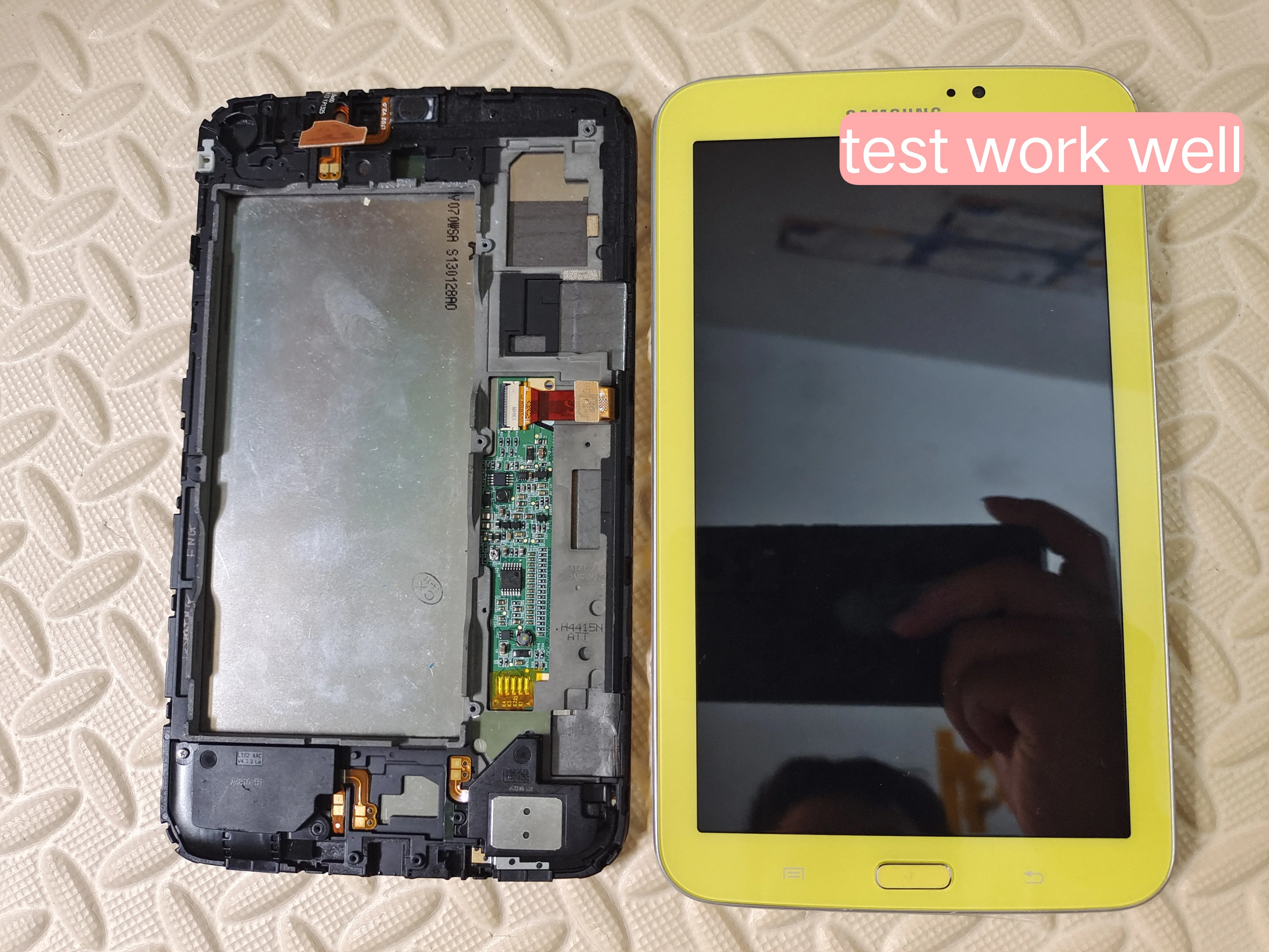 For Samsung Galaxy Tab 3 7.0 SM- T210 T211 T215 LCD Display Screen Panel LCD Touch Screen Digitizer Sensor Assembly With Frame