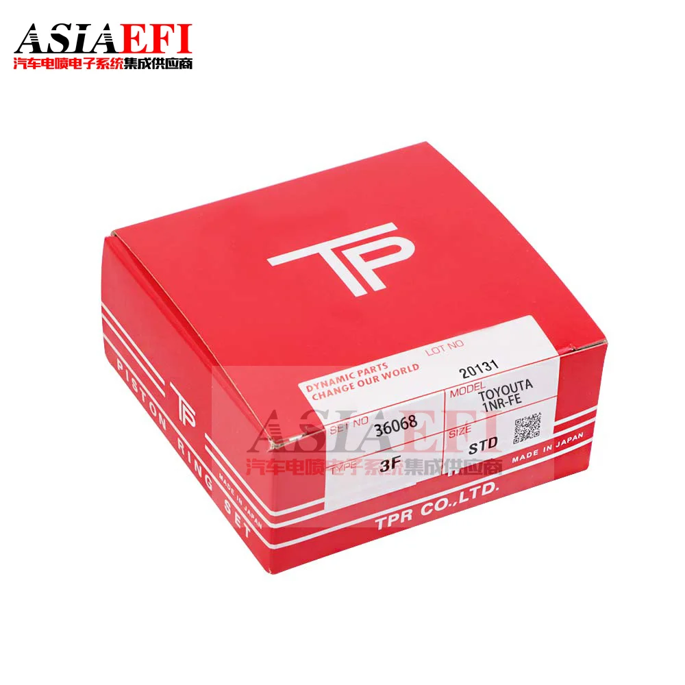 

Высококачественный комплект поршневых колец двигателя TP 36068 std 1NR-FE 13011-47031 для Toyota 1301147031