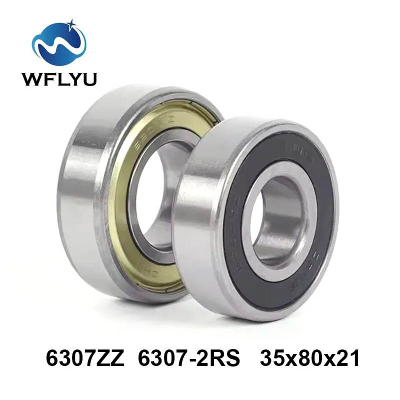 

(1 шт.) 6307RS 6307ZZ Подшипник ABEC-7 35*80*21 мм с глубокой канавкой 6306 2RS 6306 2Z Шарикоподшипники 183060 RS 6307 2RS 6307-2Z