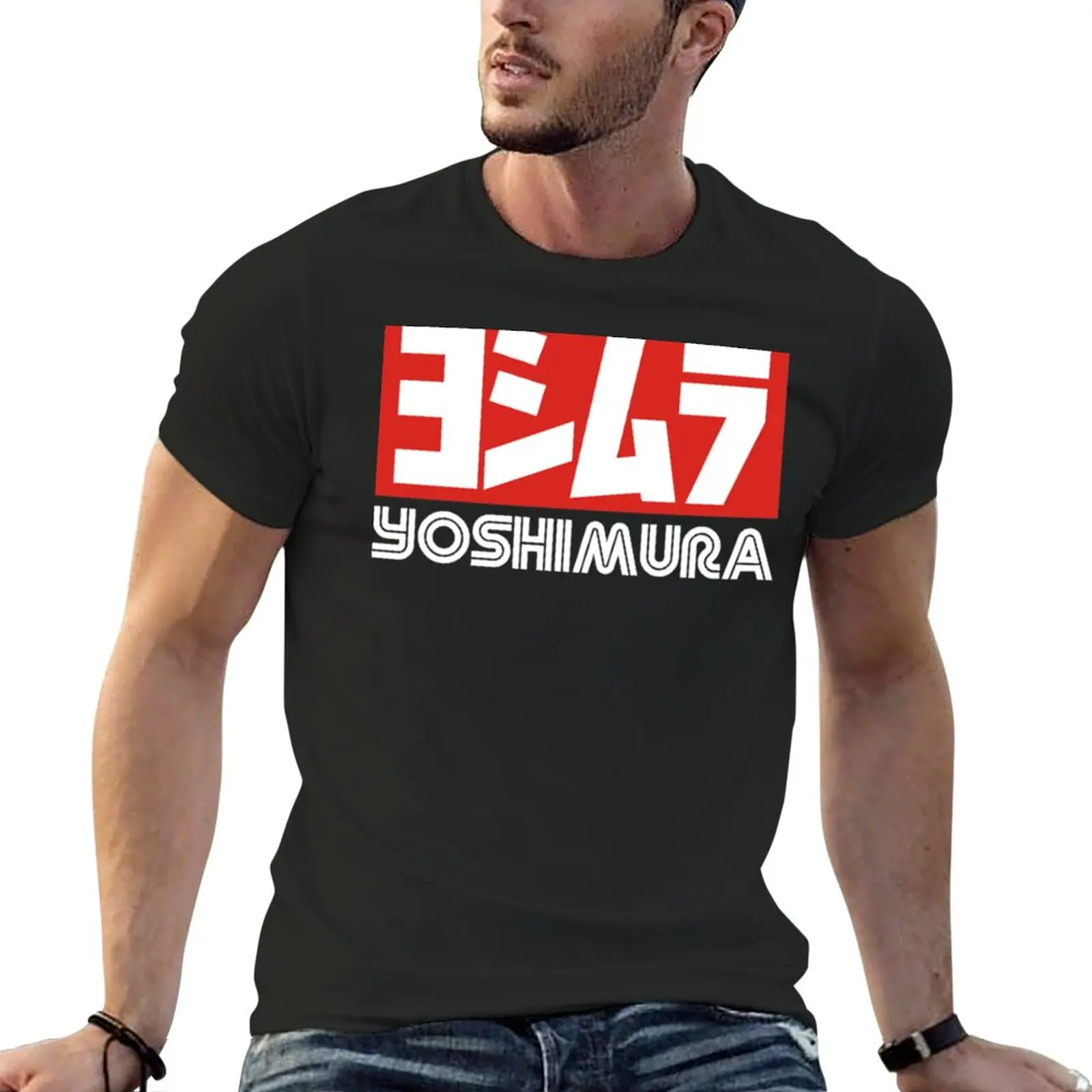 New Yoshimura T-Shirt T-Shirt quick drying shirt aesthetic clothes black t shirts for men