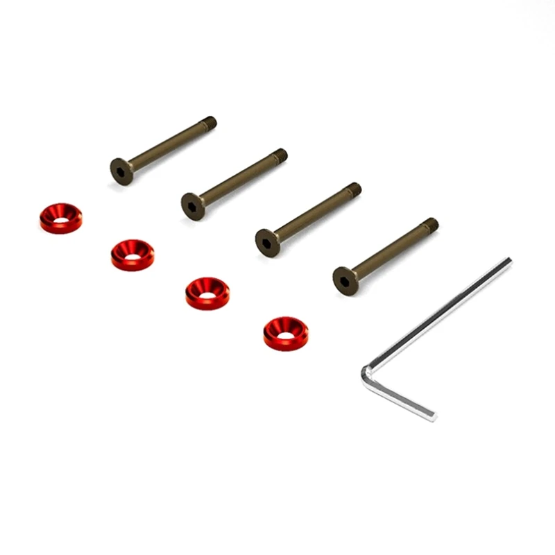 

1Set Water-Cooled Exhaust Fan Clip Hamburger Long Screws Threaded 3.4Mm Screws Cpu Cold Radiator Fan Long Screw