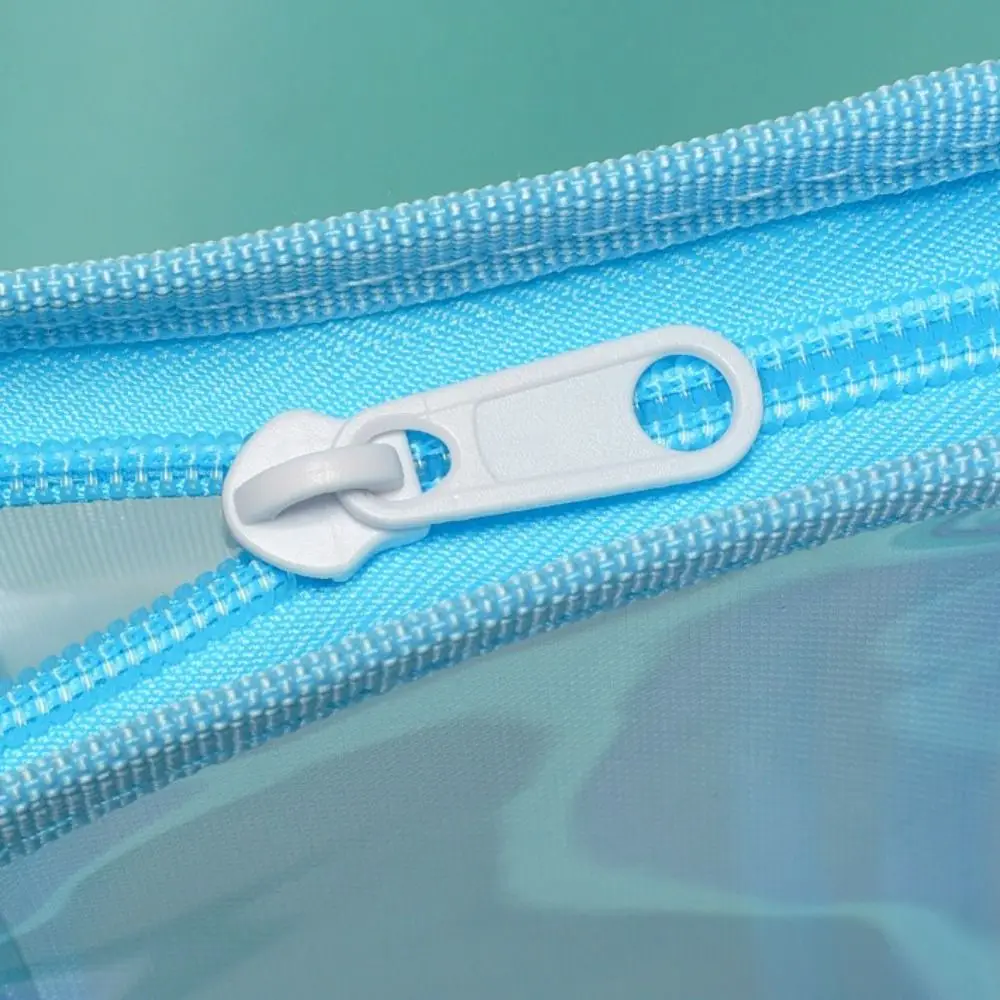 Tas File PVC Baru Tas Bimbingan Multilapis A4 Tas Dokumen Tebal Transparan Perlengkapan Kantor Sekolah