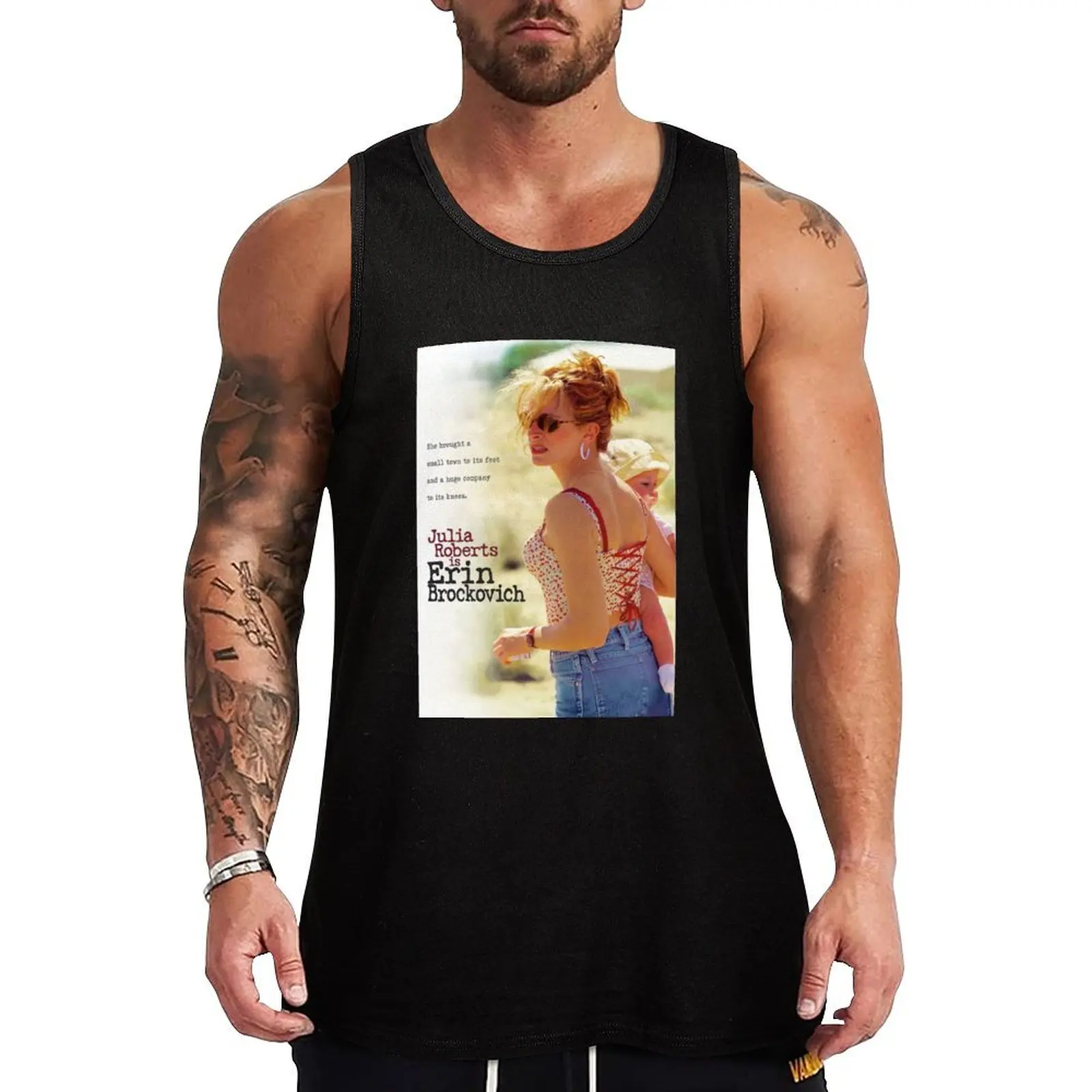 

Erin Brockovich Tank Top Men's t shirt Body man Men's clothing brands