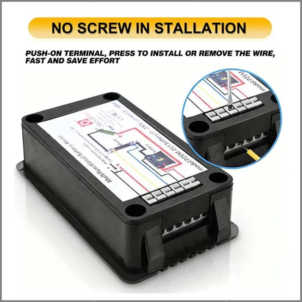 Automotive Battery Power Analyzer with Voltage Current Power Energy and State of Charge Tracking for 0-200V Systems