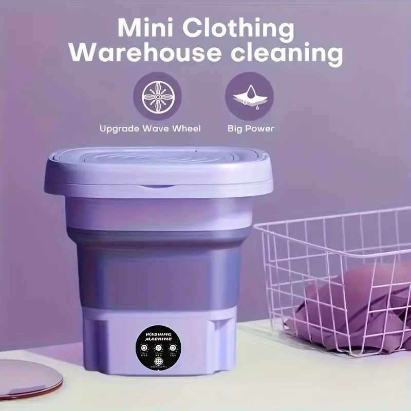 8L Small Folding Wa… - image