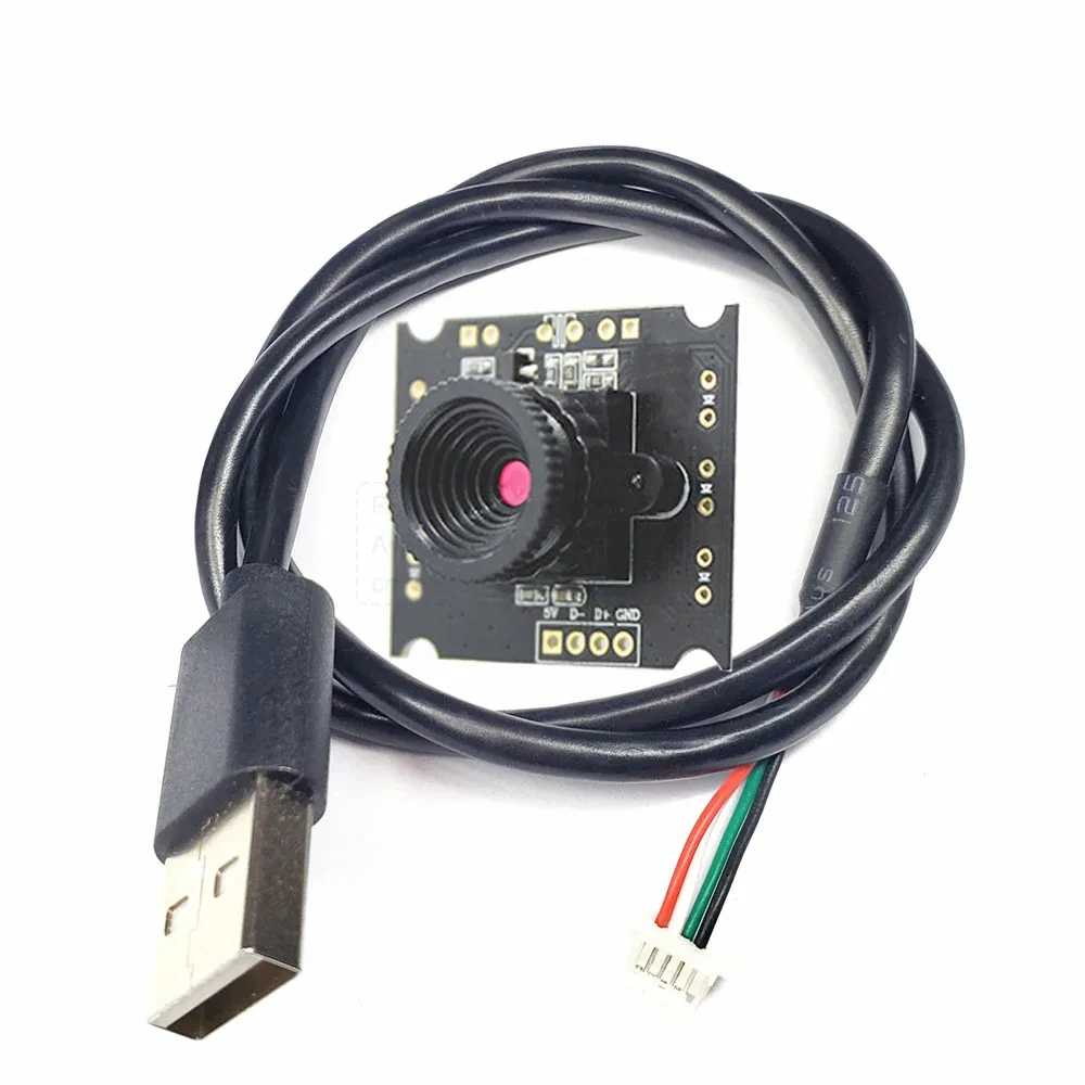 GC0308 USB Camera Module for QR Code Scanning Face Recognition 50 Degrees Adjustable 3.0MM Focal Length Driver-free 0.3MP