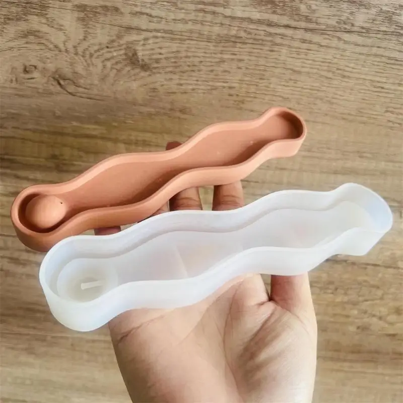 M89A INCENSE BASE BASE COMPUT SILICONE PLASTER COMAND WAVES BENTUK INCENSE DRIES HOLDER CEPAN COMPUT COMPAN COMPERS UNTUK HOME