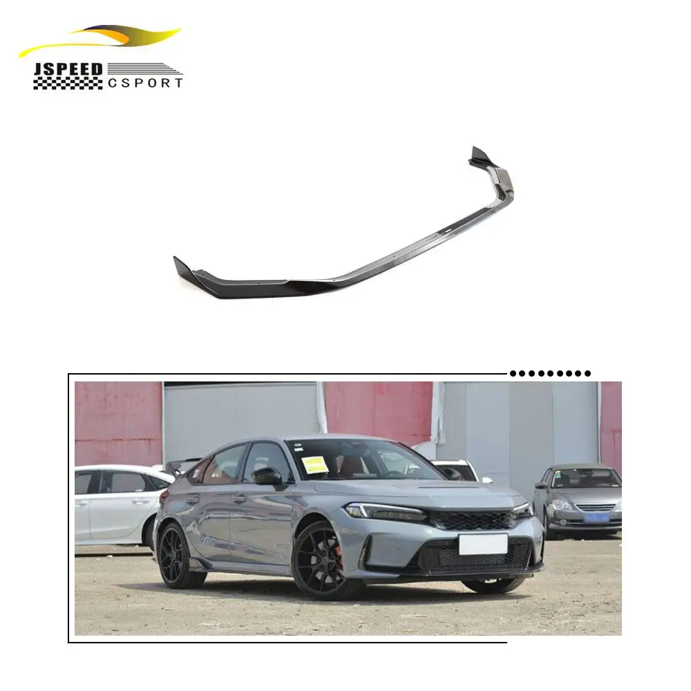 

Suitable for The 2023 Honda Civic R 4-door JCSPORTLINE carbon fiber front bumper lip